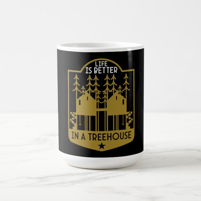 Kleidung und Dekoration von Baumhäusern Verwandlungstasse (Zentrum)