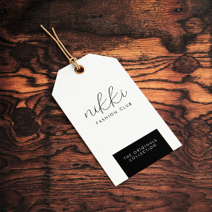 Kleidung White Hanging Display Preis hängen Tag Geschenkanhänger