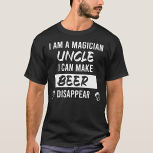 Kleidung Zauberer Onkel Funny Beer und Party T-Shirt