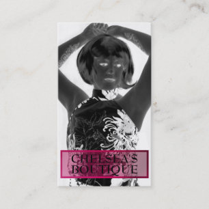 Kleidungs-Butike-Geschäfts-Karten-Vorlagen Visitenkarte