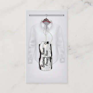 Kleidungs-Geschäfts-Visitenkarte Visitenkarte