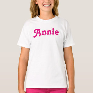 Kleidungs-Mädchen Annie T-Shirt