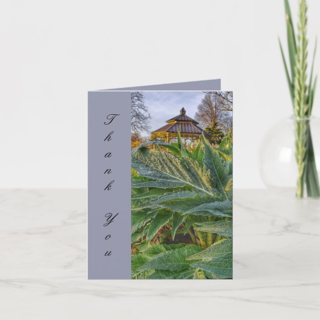 Klein, 4 Zoll x 5,6 Zoll geklappt Dankeschön Karte (Vorderseite)