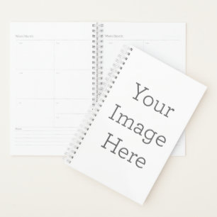 Klein (5,5" x 8,5") Hardcover White Spiral Planner Planer