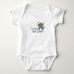 Klein aber laut baby strampler