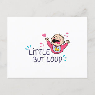 Klein aber laut postkarte