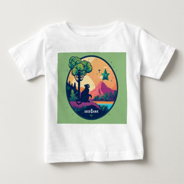 klein, aber mächtig baby t-shirt (Vorderseite)