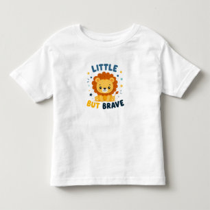 🦁 Klein Aber Mutig Für Kleinkind Jungen ⭐ T-shirt