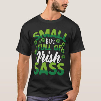 Klein, aber voller irischer Frechheit, lustige St. T-Shirt