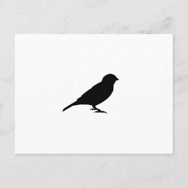 KLEIN BIRDY POSTKARTE (Vorderseite)