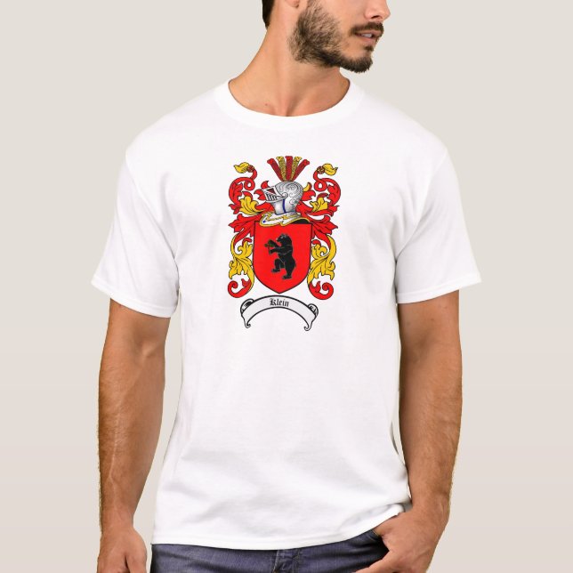 KLEIN FAMILIENWAPPEN - KLEIN WAPPEN T-Shirt (Vorderseite)