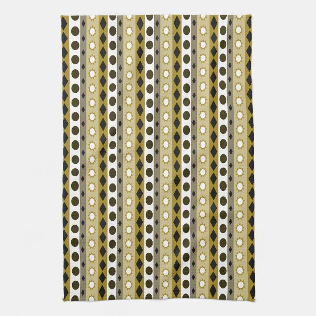 Klein Gedrucktes der SYMBOLE Küchentuch (Vertikal)