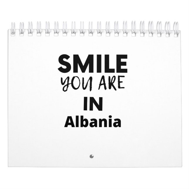 KLEIN SIND SIE IN ALBANIEN KALENDER (Titelbild)