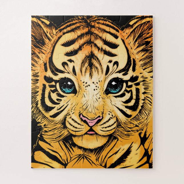 KLEIN TIGER PUZZLE (Vertikal)