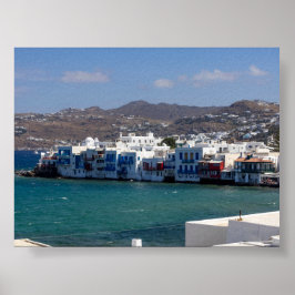 Klein Venedig in Mykonos Poster