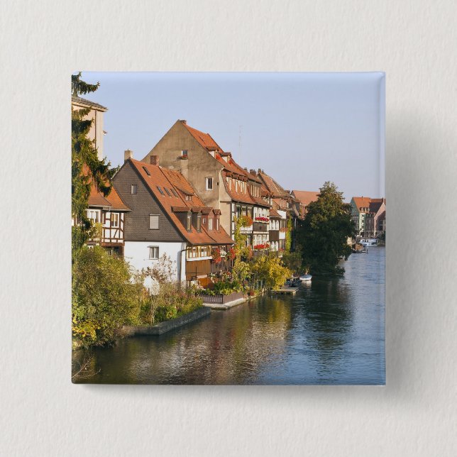 Klein Venedig und Regnitz Fluss Button (Vorderseite)