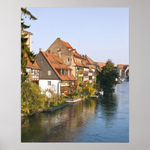 Klein Venedig und Regnitz Poster