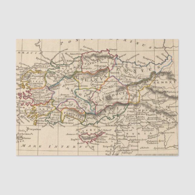 Kleinasien Seidenpapier (Vorderseite)