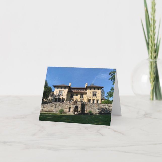 Kleine, 4" x 5,6" geklappte Grußkarte Dankeskarte (Vorderseite)