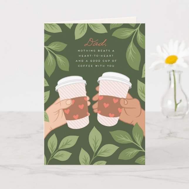 Kleine, 4" x 5,6" geklappte Grußkarte Karte (Kleine Pflanze)