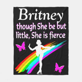 KLEINE, ABER KLEINE KUNSTSTOFFE EISEN SKATER FLEEC FLEECEDECKE