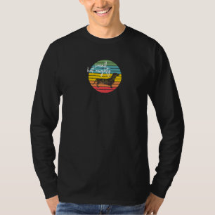 Kleine, aber mächtige Dackel Dackel Hund Vintage S T-Shirt