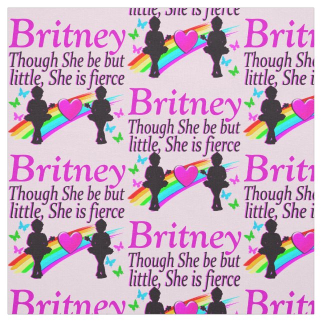 KLEINE, ABER PERSONALISIERTE BALLETT FABRIC STOFF (Muster)