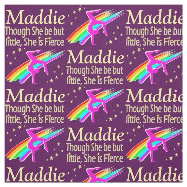 KLEINE, ABER PERSONALISIERTE GYMNASTIK STOFF (Muster)