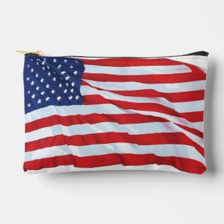 Kleine Accessoire-Tasche USA-Flagge Patriotisch Zubehörtasche