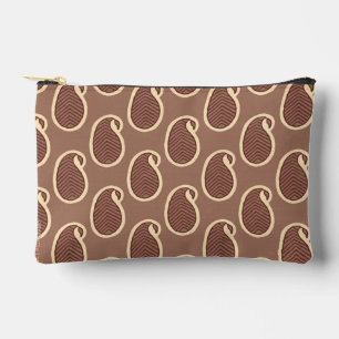 Kleine Accessoiretasche Braun Kosmetiktasche Zubehörtasche