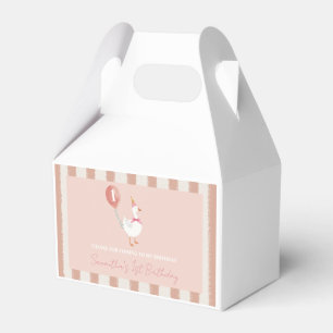 Kleine Alberne Gänse Pink Ballon Girl 1. Geburtsta Geschenkschachtel