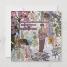 Kleine Anfänger Flachgrüßkarte