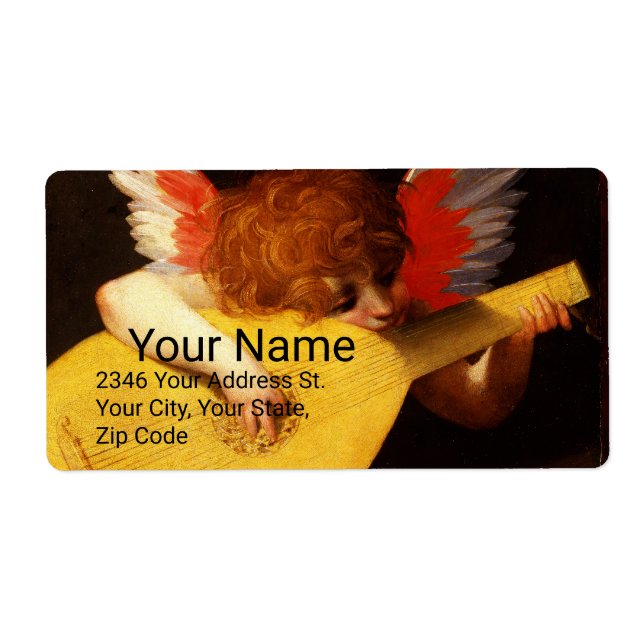 KLEINE ANGEL SPIELEN LUTE Music Making Cherub (Vorne)