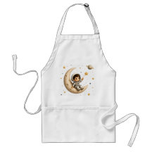 Kleine Astronauten-Küchenschürze