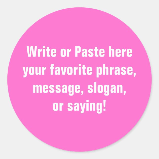 Kleine Aufkleber (3 Zoll) (Vorderseite)