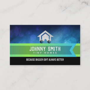 Kleine Ausgangsslogan-Visitenkarten Visitenkarte