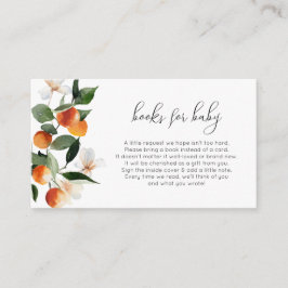 kleine Babyduschbücher für die Süsse mit Babykarte Begleitkarte