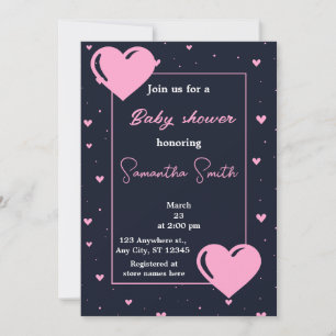 kleine Babydusche Einladung