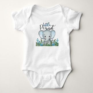 Kleine Babykleidung aus Erdnuss, Elefant, Neugebor Baby Strampler