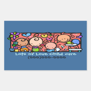 Kleine Babys sind niedlich! Anpassbare Aufkleber