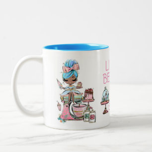 Kleine Bäckerei, Cupcakes Zweifarbige Tasse