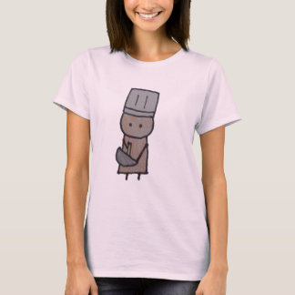 Kleine Bäckerinnen Bio angepasster T - Shirt