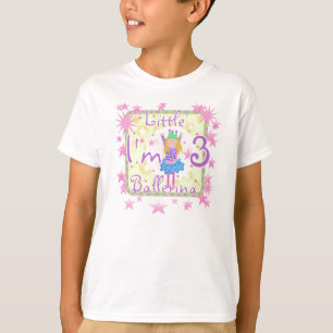 Kleine Ballerina-3. Geburtstag T-Shirt
