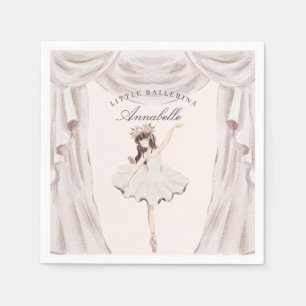 Kleine Ballerina Geburtstag Napkins Party Dekorati Serviette