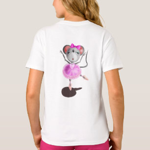 Kleine Ballerina-Maus T-Shirt