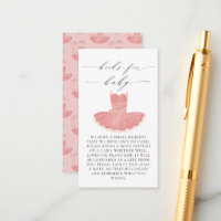 Kleine Ballerina Pink Babyduschbücher für Baby