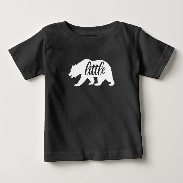 Kleine Bärenfamilie Baby T-shirt (Vorderseite)