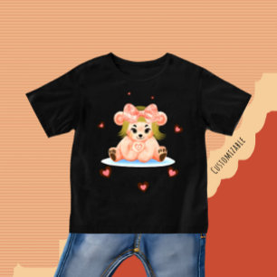 Kleine Bärenmädchen Baby T-shirt