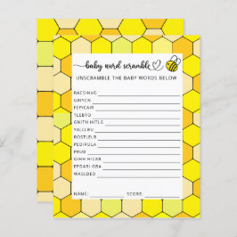 Kleine Bee Baby Scramble