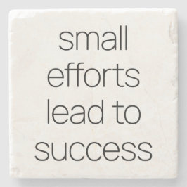 Kleine Bemühungen Marmorstein Untersetzer